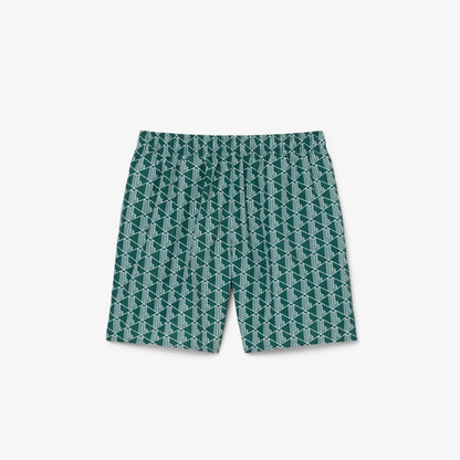 Boxer mare Lacoste monogram all-over uomo