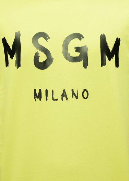 T-Shirt MSGM logo paint