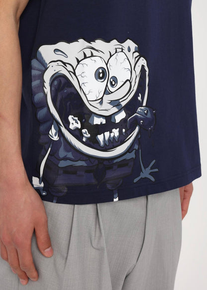 T-Shirt Iceberg X Spongebob con ricamo uomo