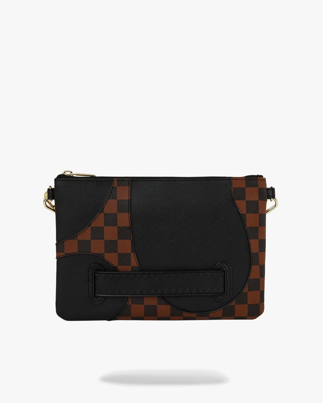 Pochette Sprayground marrone "JETSTREAM BROWN CROSSOVER CLUTCH"