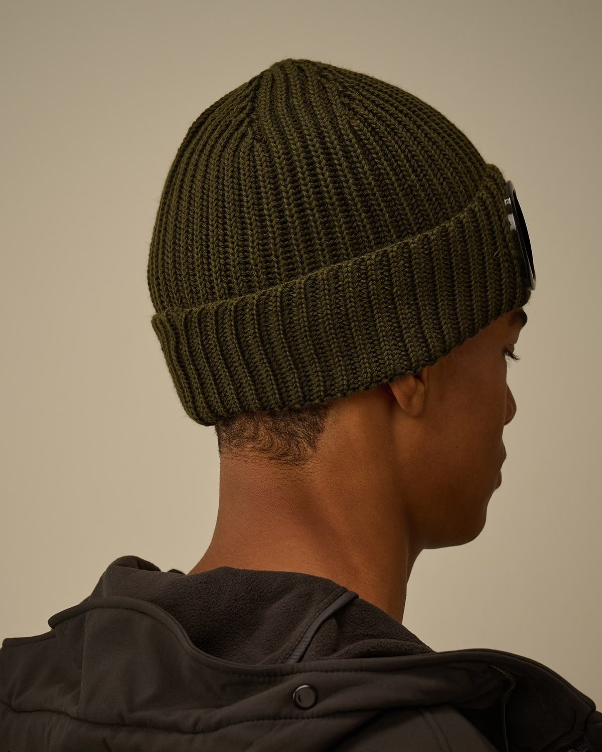 Cappello C.P. Company in costina e in lana uomo