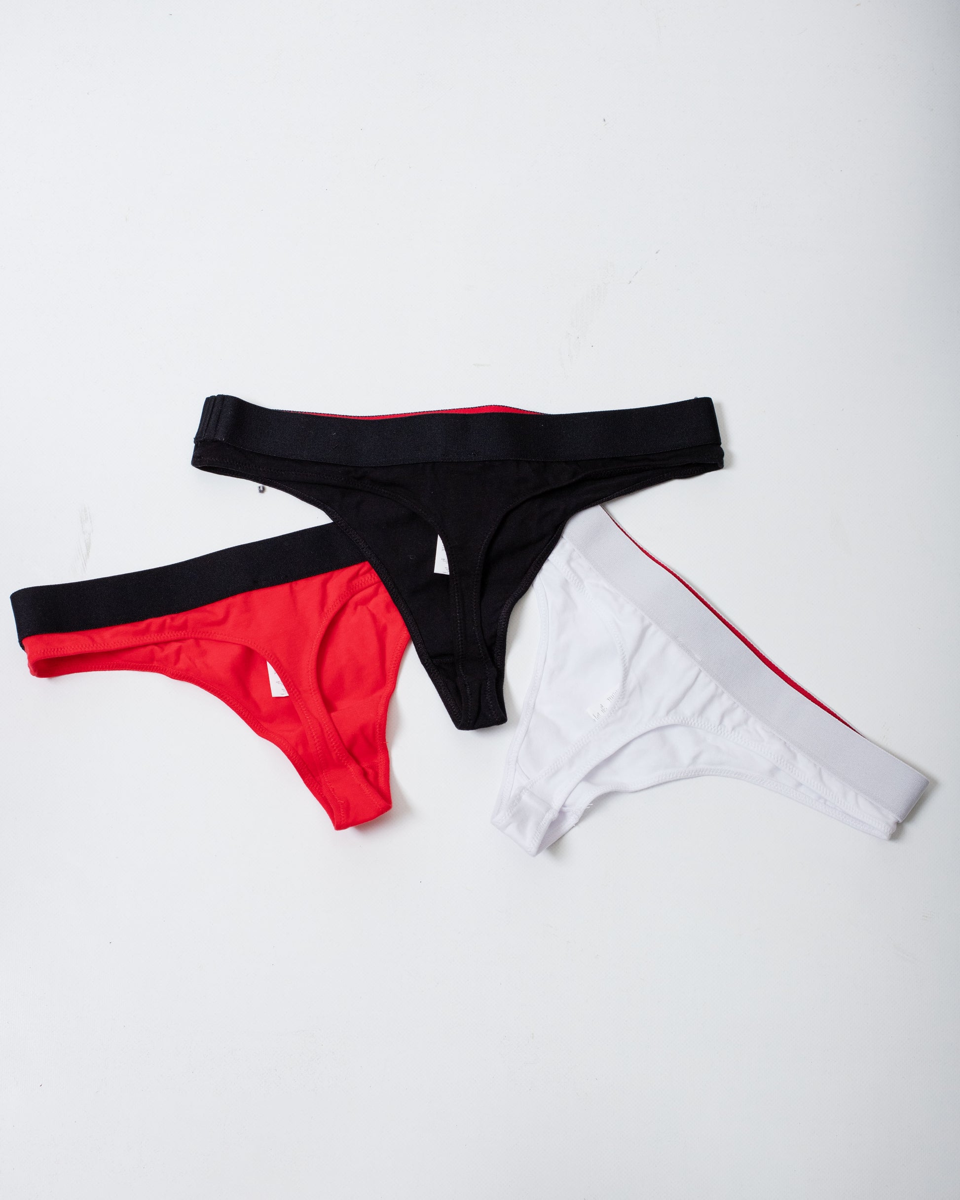 Perizoma Moschino Underwear tri-pack "Love You" donna