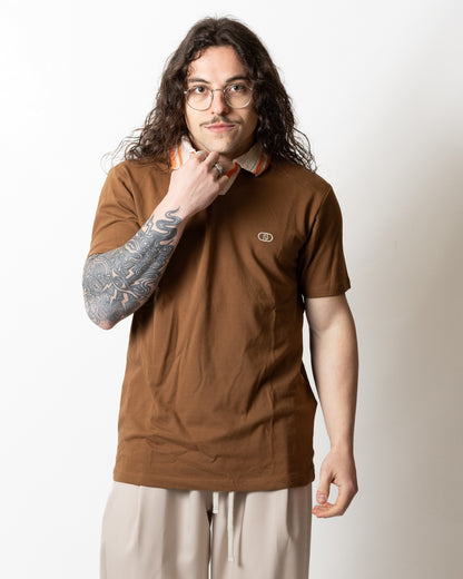 Polo Liu Jo con colletto in maglia uomo