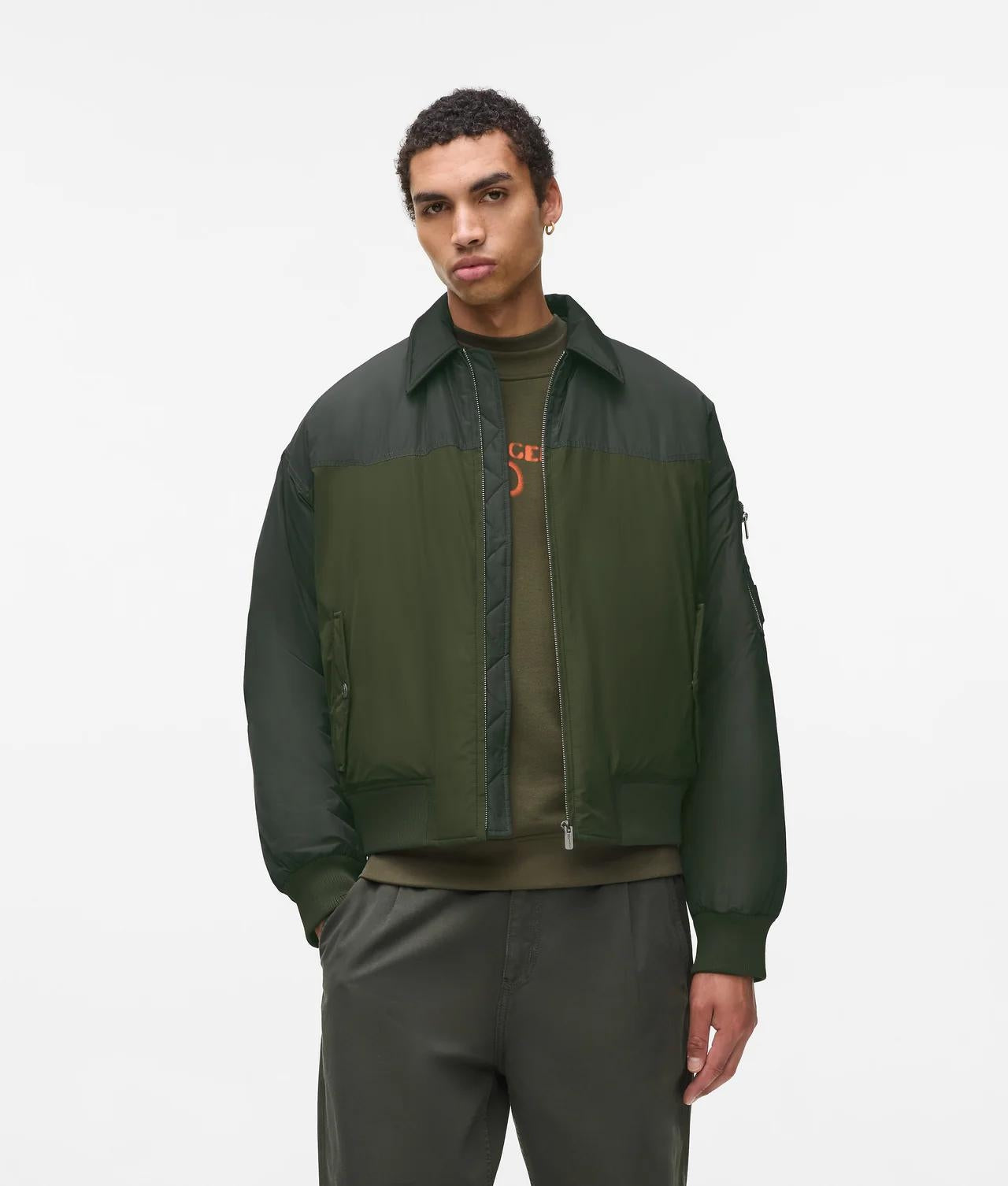 Giubbotto Karl Lagerfeld padded bomber uomo