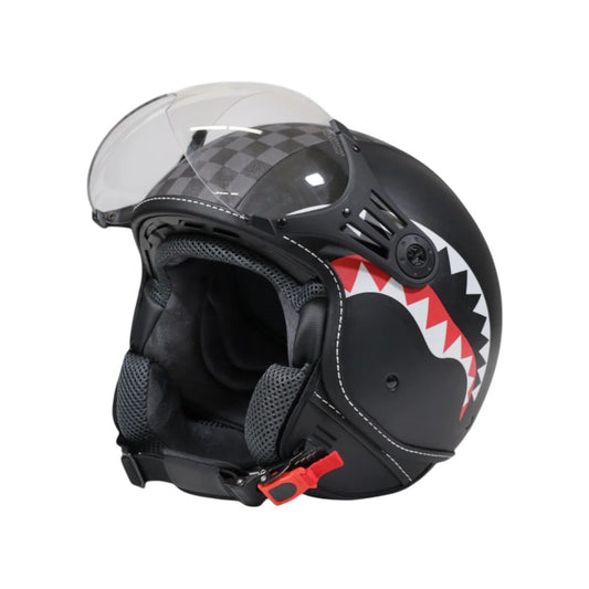 Casco Sprayground x Acerbis nero open face 