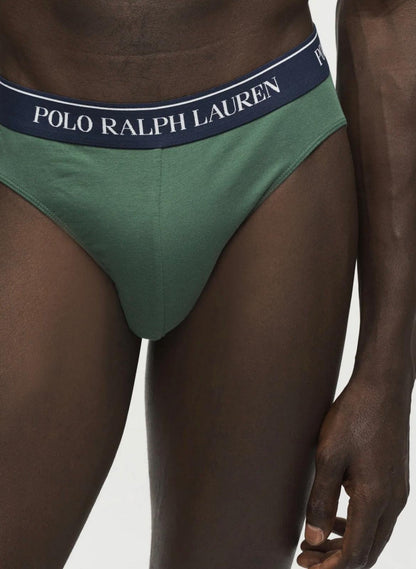 Slip intimo Polo Ralph Lauren stretch cotton three low rise briefs