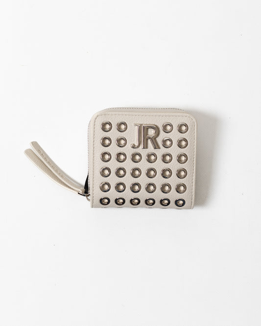 Portafogli John Richmond con occhielli metallici donna