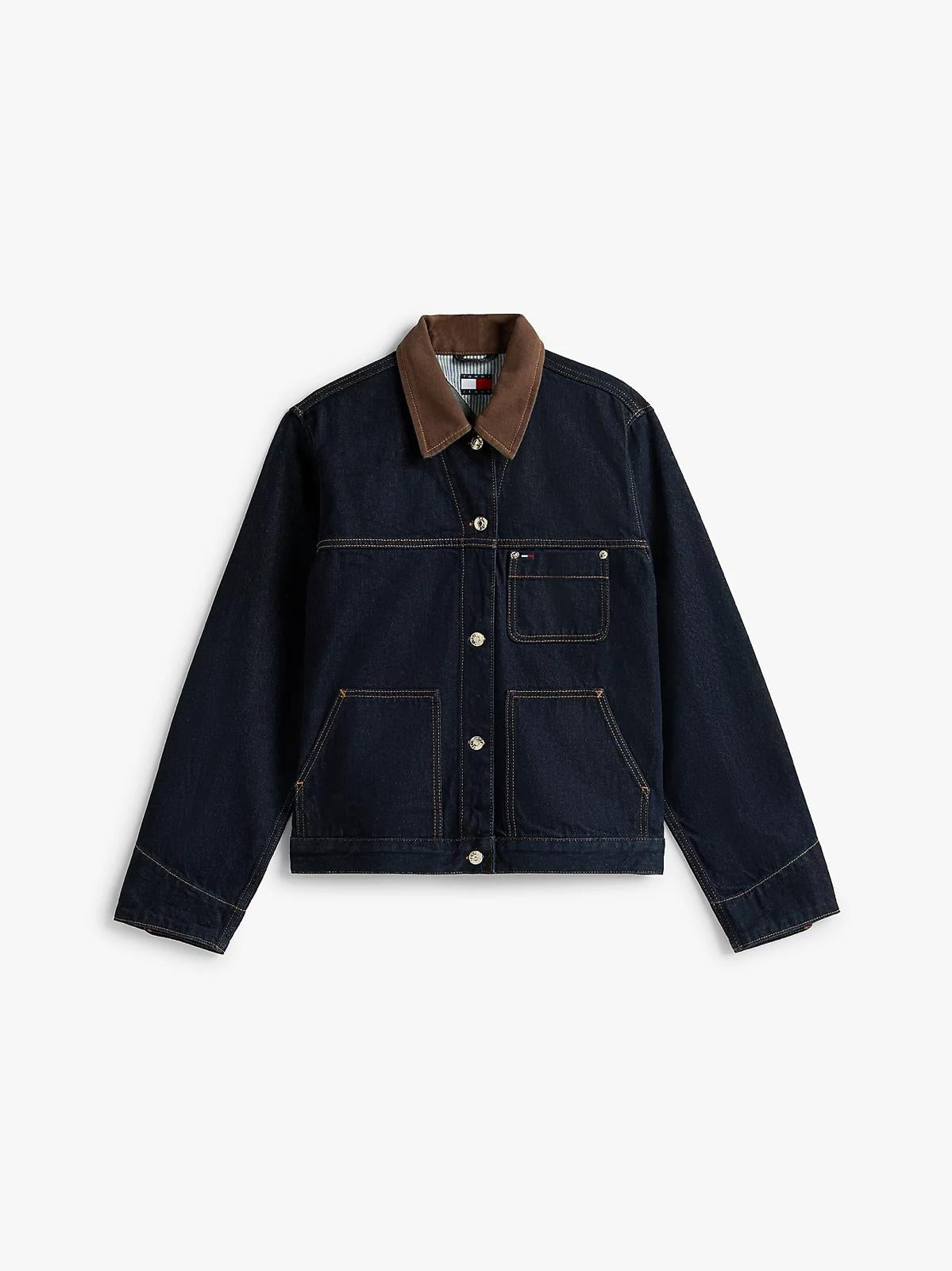 Giubbotto Tommy Jeans "Chore Jacket" in jeans donna