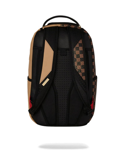 Zaino Sprayground marrone "Henny spritz backpack" 