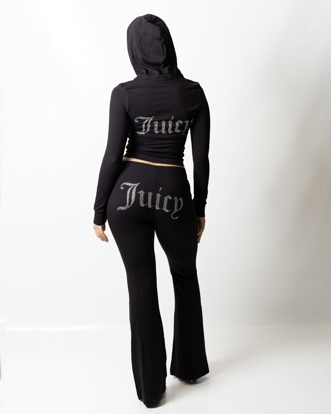 Pantalone Juicy Couture a zampa "Apollo Diamante" donna