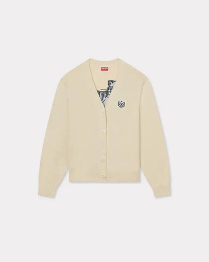 Cardigan Kenzo Paris "Happy Tiger" in misto lana donna