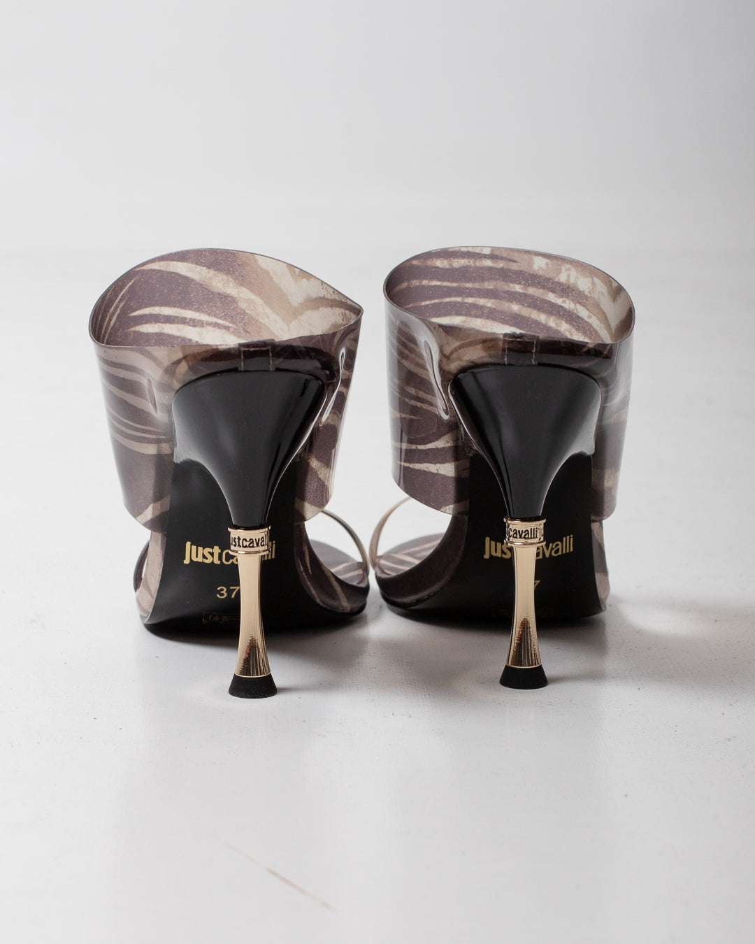 Sandalo Just Cavalli "Palm Print" donna