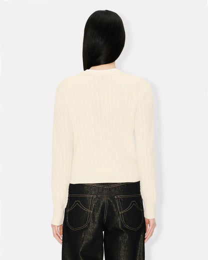 Maglia Kenzo girocollo "Boke Flower Cable" donna