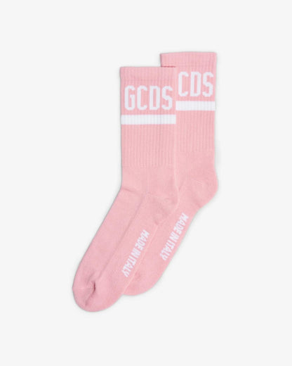 Calze GCDS in spugna con logo a contrasto