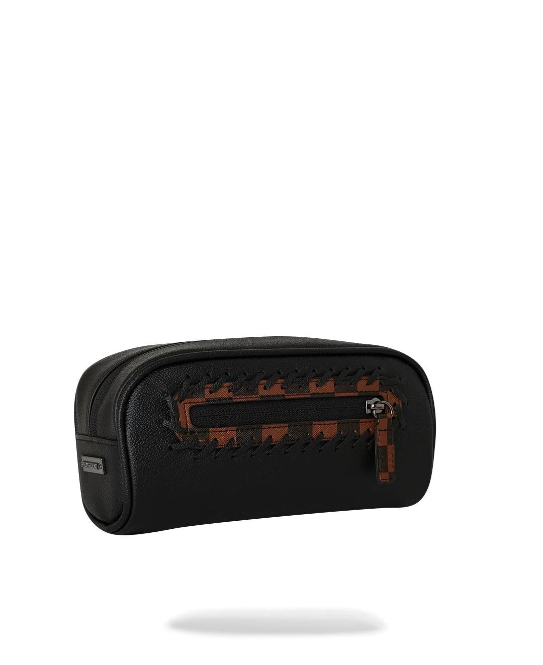 Pochette Sprayground nero dose of check deux pencil pouch