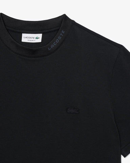 T-Shirt Lacoste con collo logato uomo