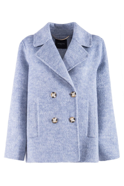 Cappotto Nenette in lana "Vasto"