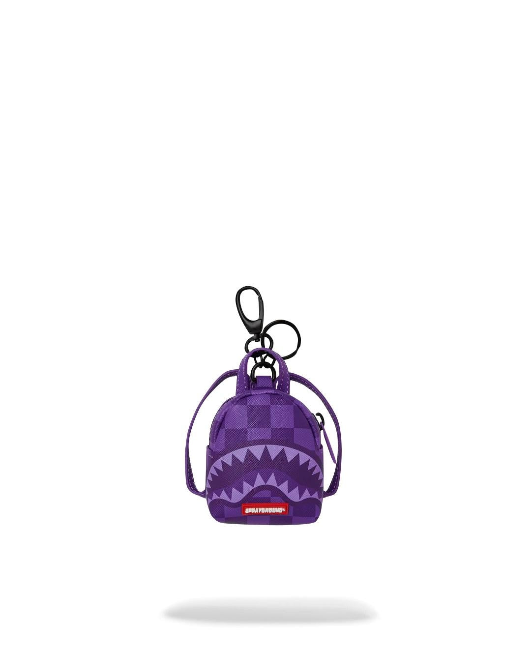 Portachiavi Sprayground viola Purple shark sharks in paris keychain