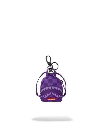 Portachiavi Sprayground viola Purple shark sharks in paris keychain