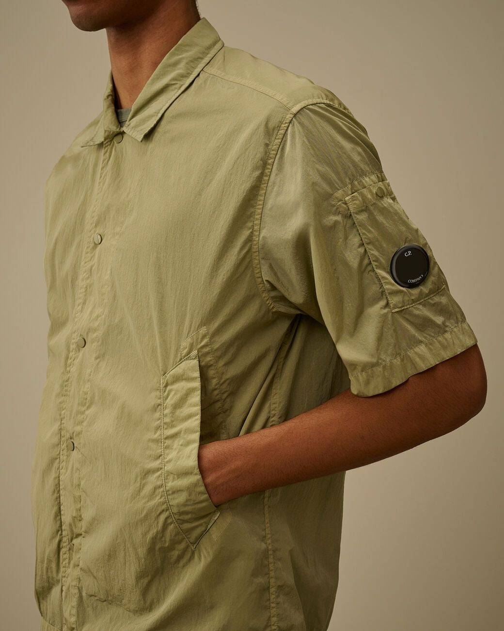 Camicia C.P. Company in nylon uomo