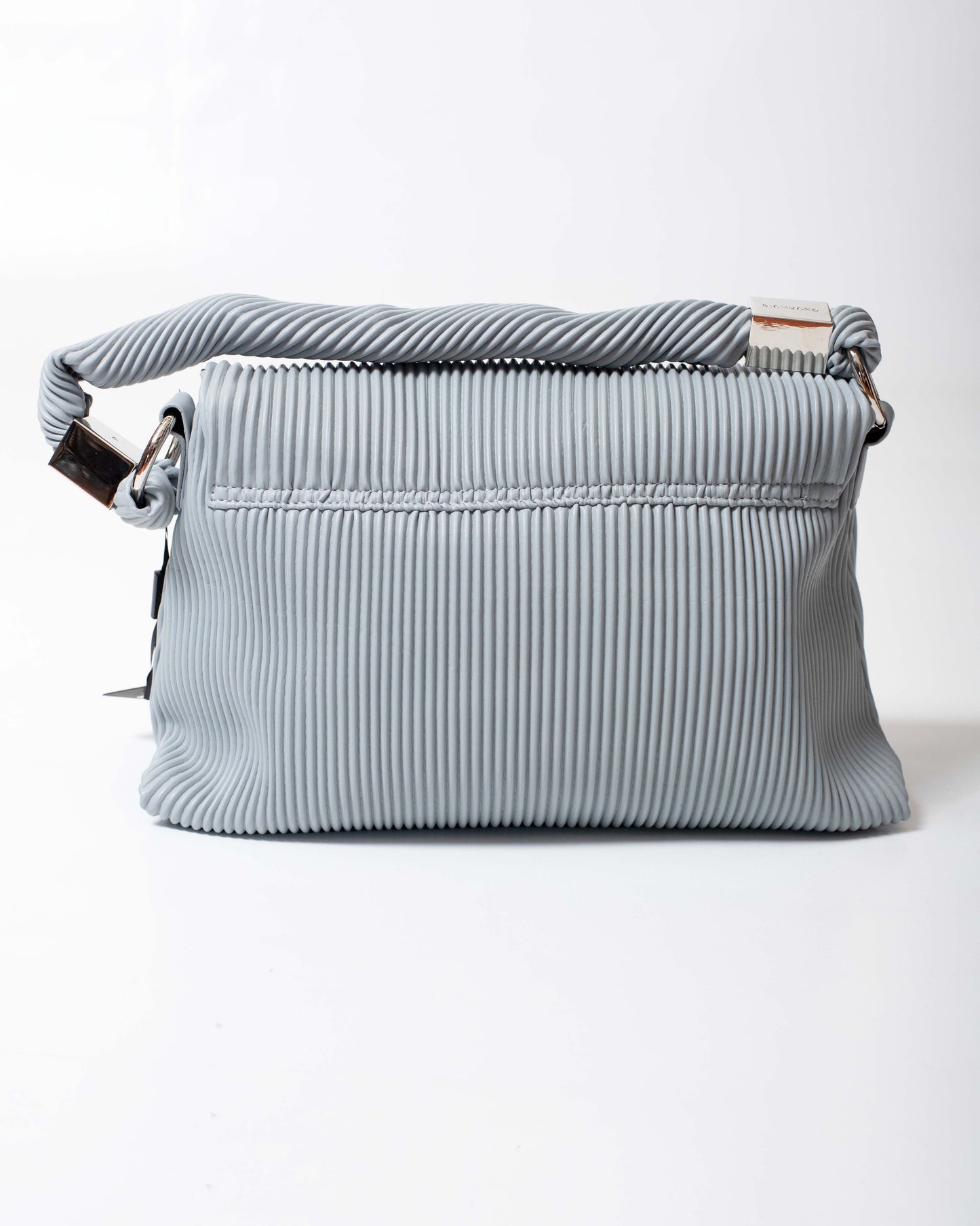 Borsa John Richmond in pliss&egrave; con manico e tracolla donna