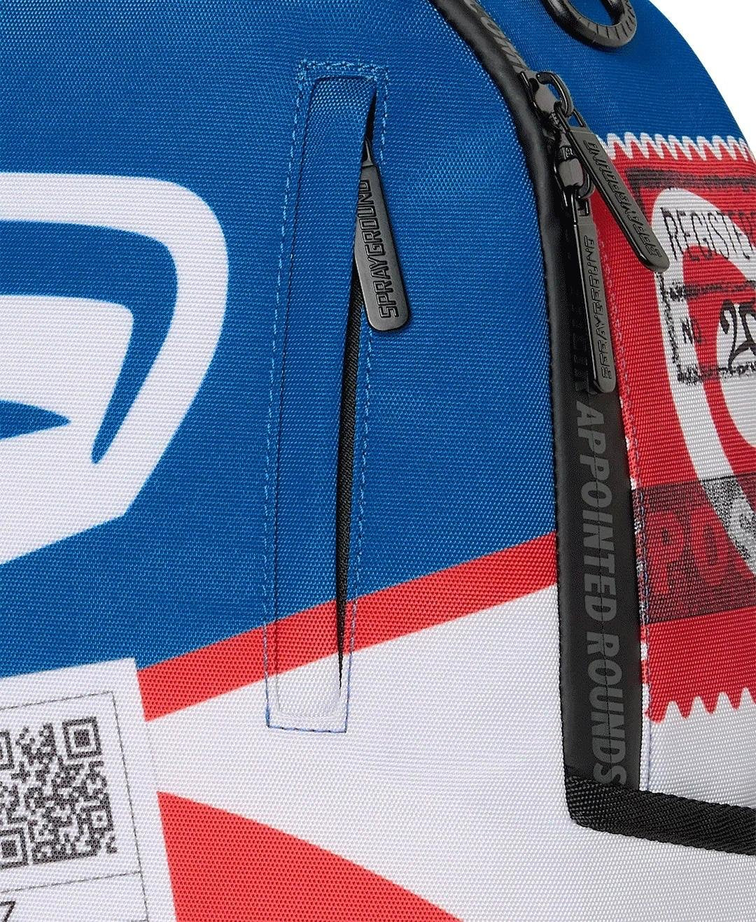 Zaino Sprayground bianco USPS SPRAYGROUND SPECIAL DELIVERY BACKPACK