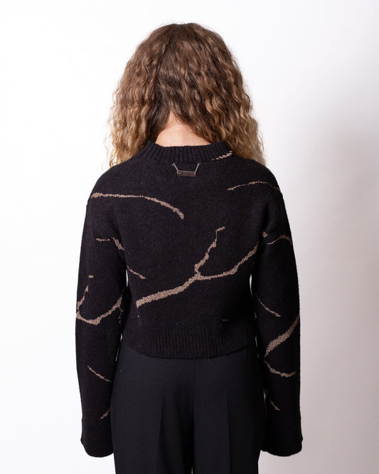 Maglia Richmond X in misto lana con ciondoli donna