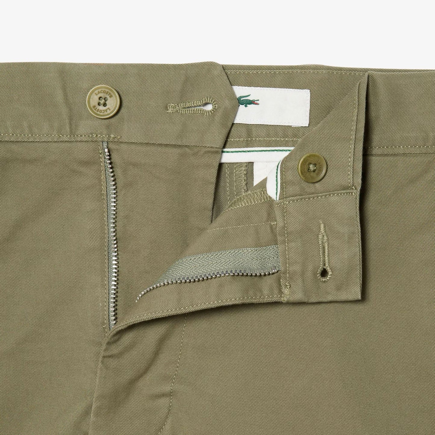 Bermuda Lacoste chino slim uomo