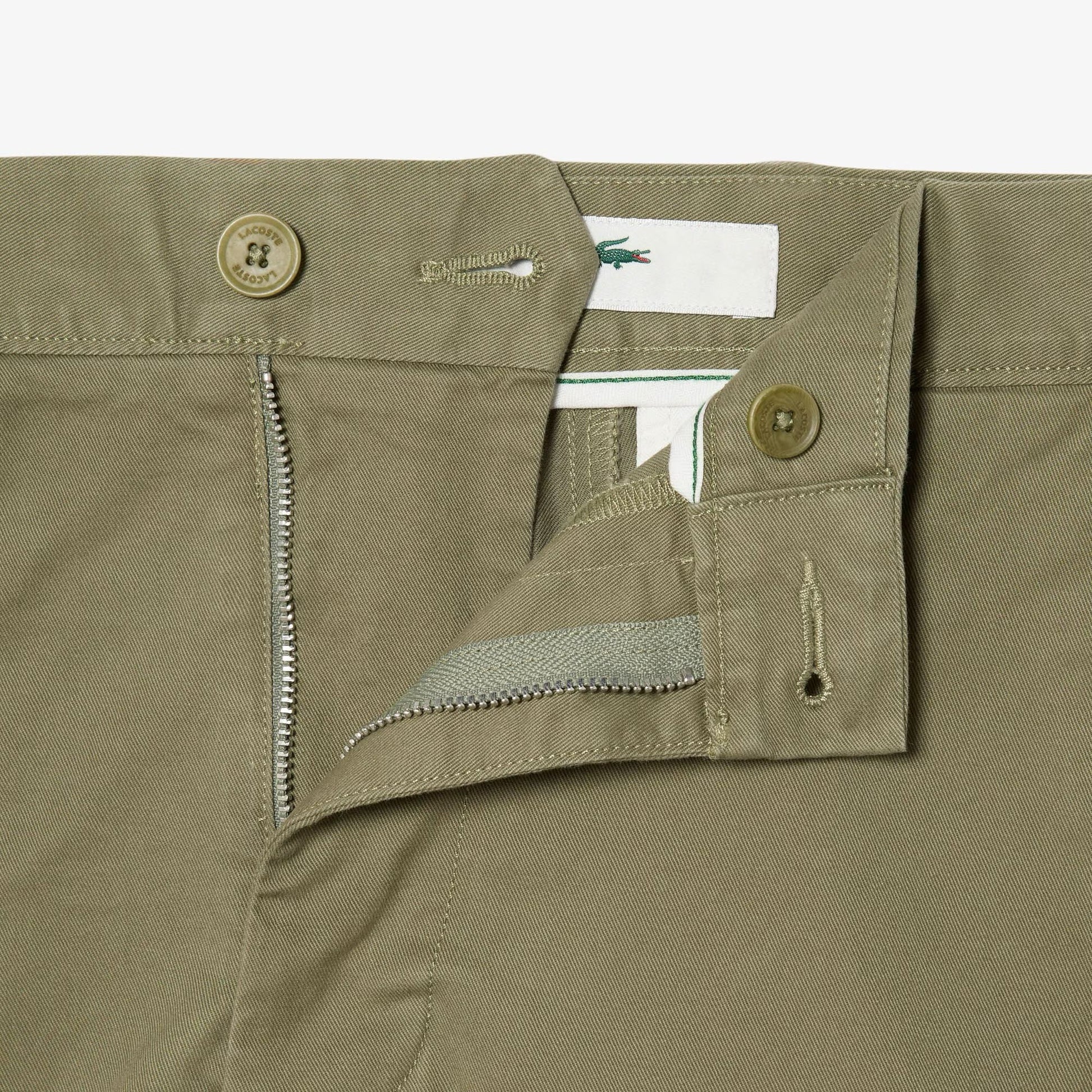 Bermuda Lacoste chino slim uomo
