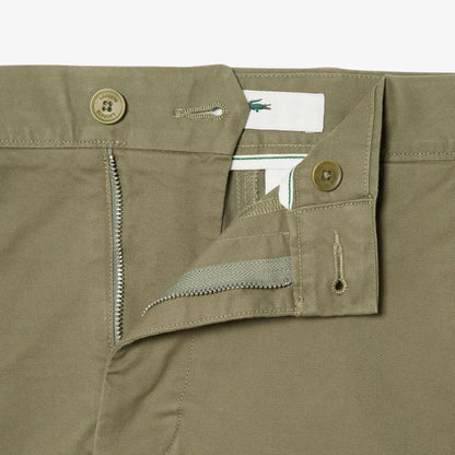Bermuda Lacoste chino slim uomo