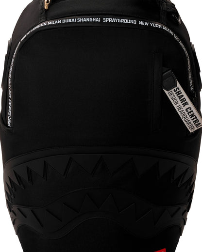 Zaino Sprayground nero SHARK CENTRAL PRINTED ZIP BACKPACK