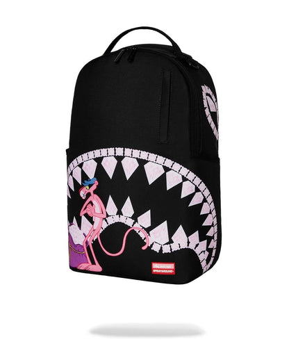 Zaino Sprayground nero Pink Panther diamond shark dlxr backpack