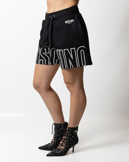 Short Moschino Active in felpa logato donna