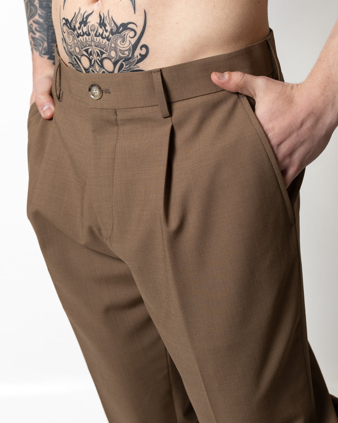  Pantalone Liu Jo regular in misto lana uomo