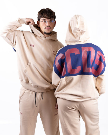 Felpa GCDS con cappuccio "Band Logo Back"