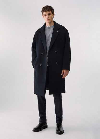Cappotto Liu Jo doppiopetto in lana e cashmere