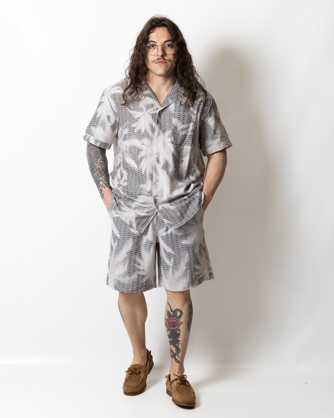 Bermuda Liu Jo con stampa all-over uomo