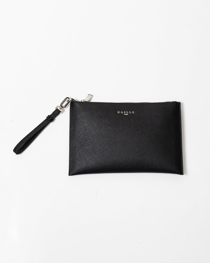 Pochette Gaelle in pelle saffiano