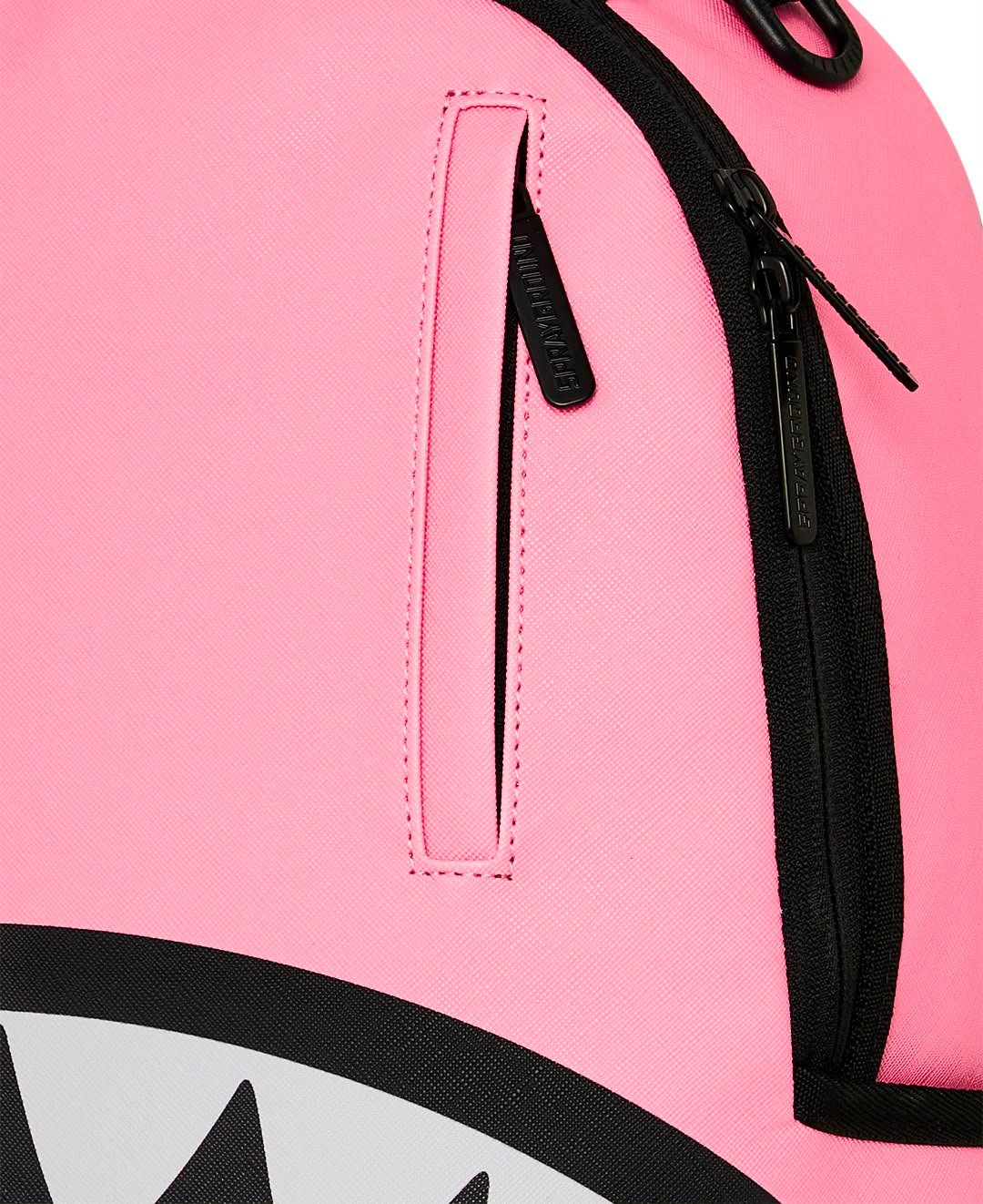 Zaino Sprayground fucsia SHARK CENTRAL PINK EMBROIDERED SHARK BACKPACK