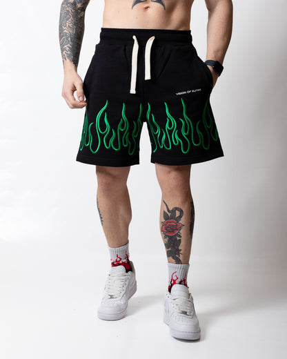 Bermuda Vision of Super "Green Flames" uomo