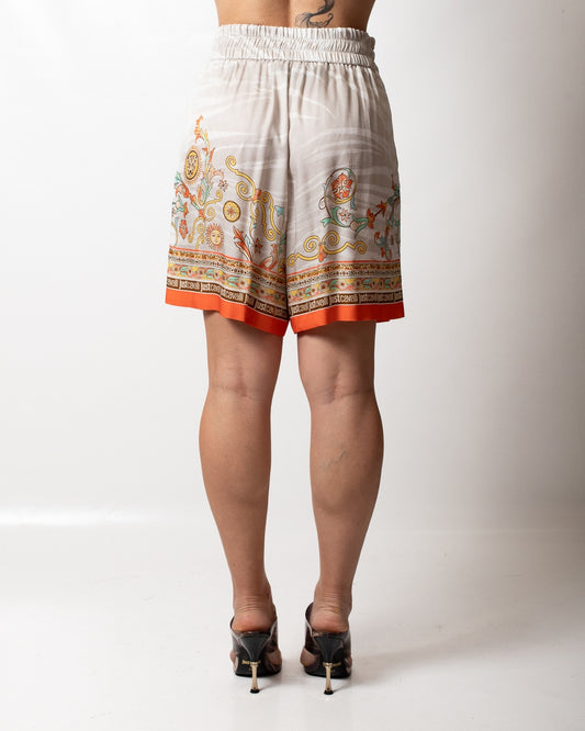 Short Just Cavalli "Panel Foulard" donna