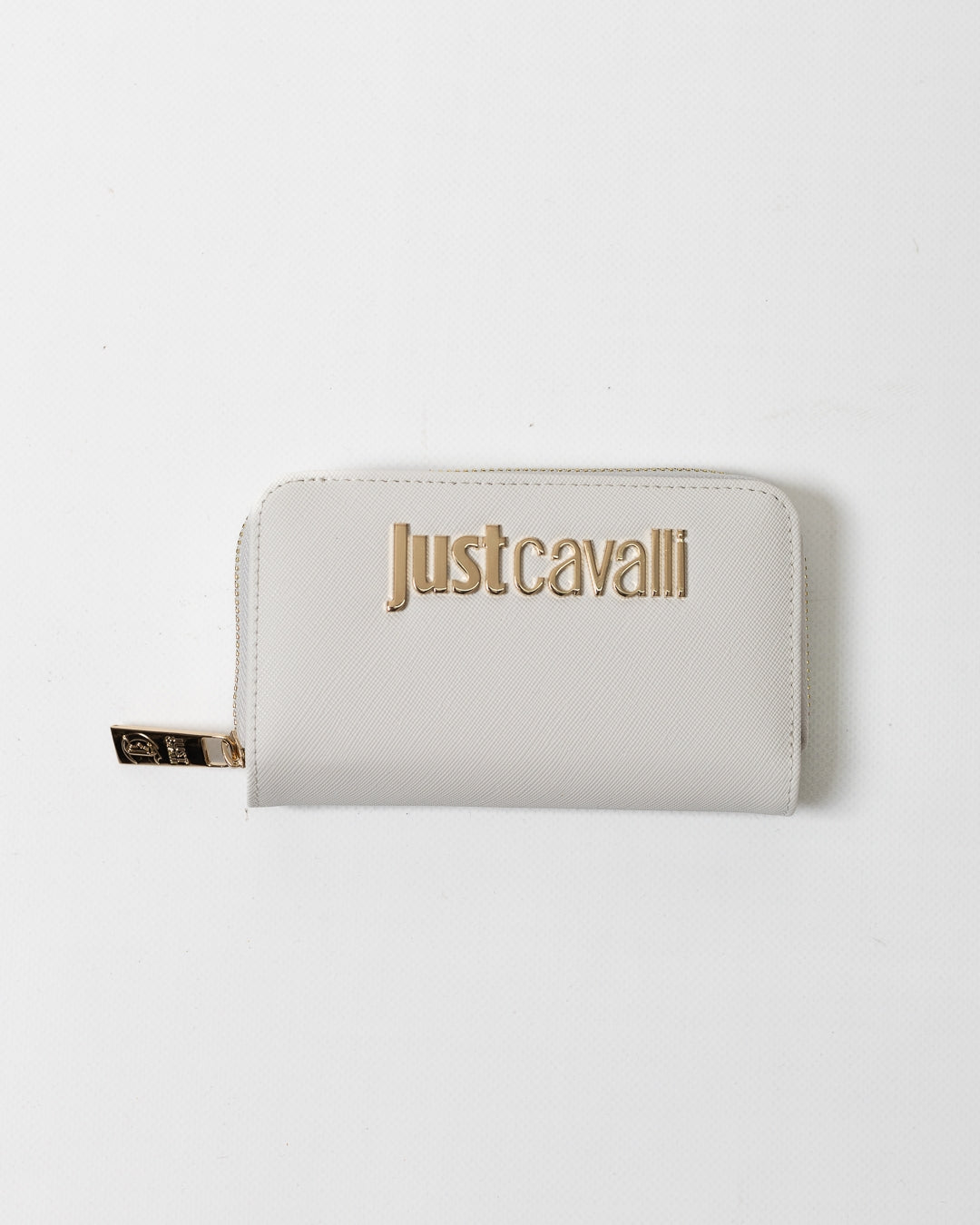Portafogli Just Cavalli in pelle con placchetta logata donna