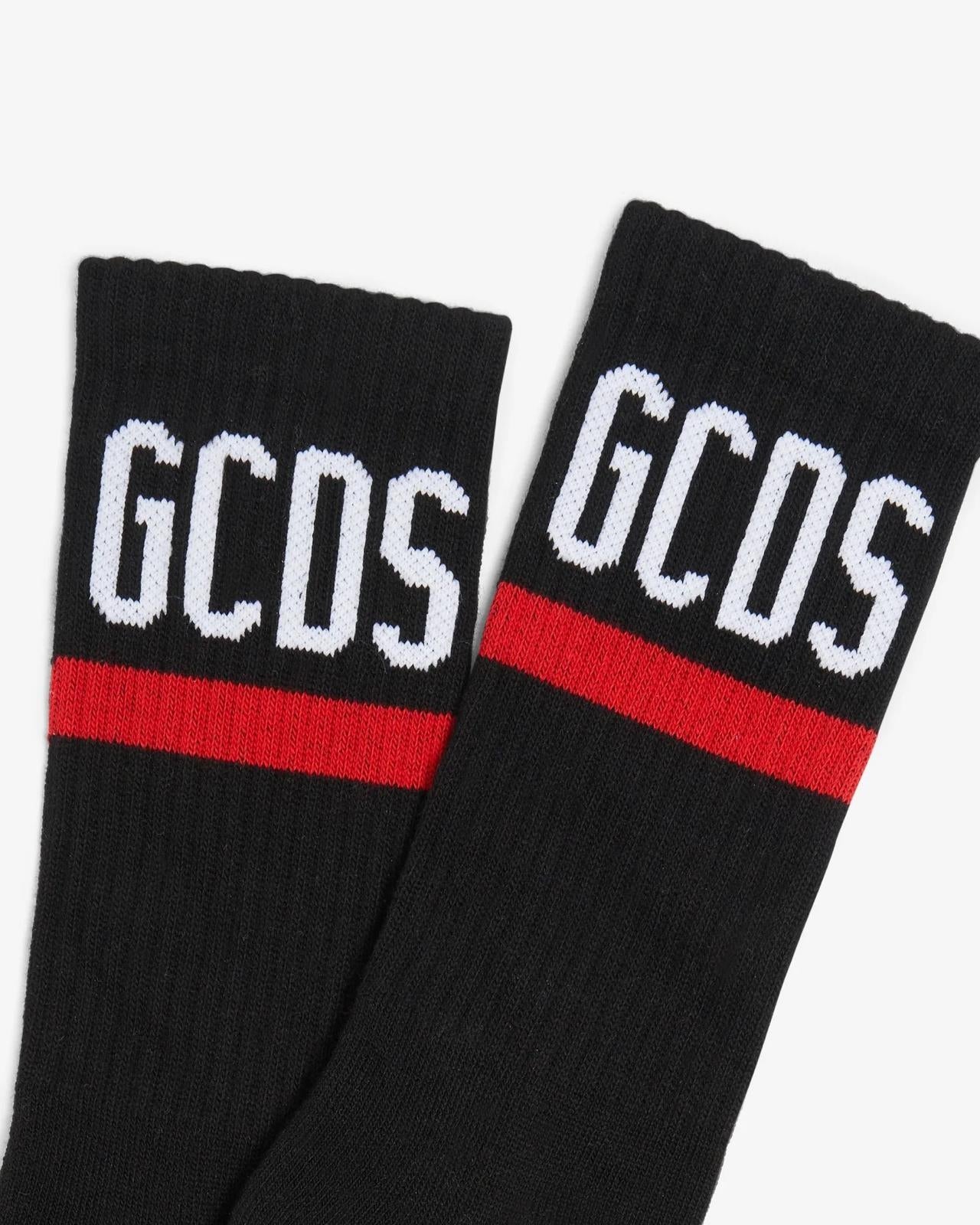 Calze GCDS in spugna con logo a contrasto