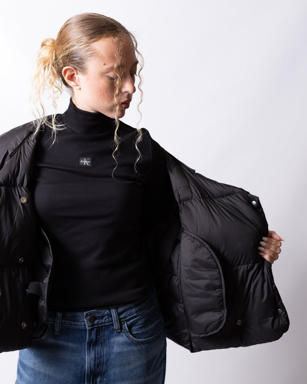 Piumino Richmond X imbottito con chiusura asimmetrica donna