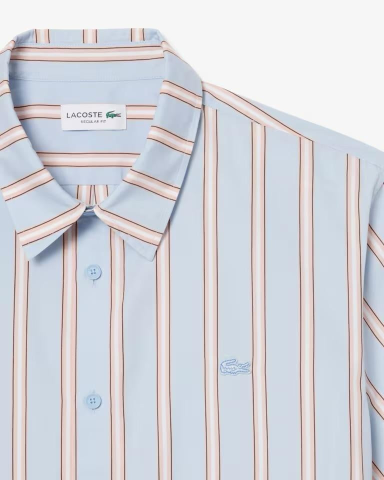 Camicia Lacoste regular a strisce uomo