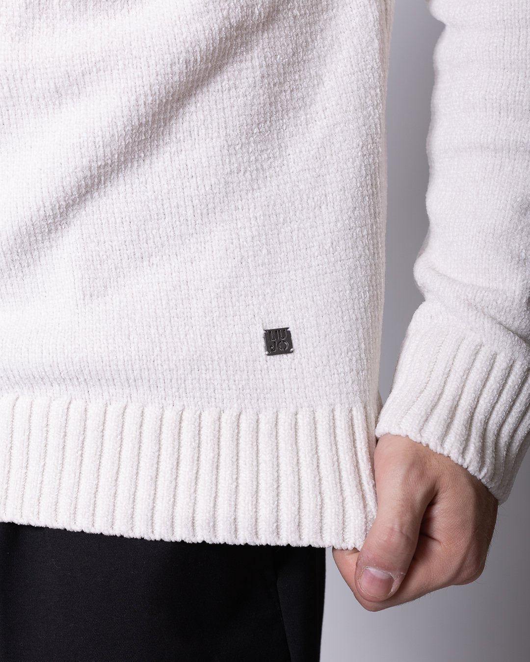 Maglia Liu Jo girocollo effetto velour