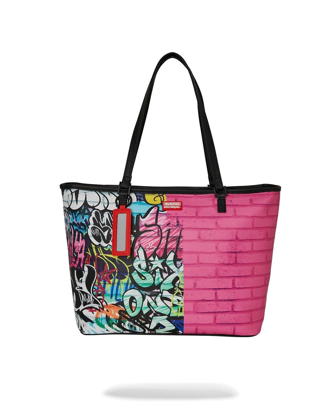 Borsa Sprayground multicolor Pink panther painting tote