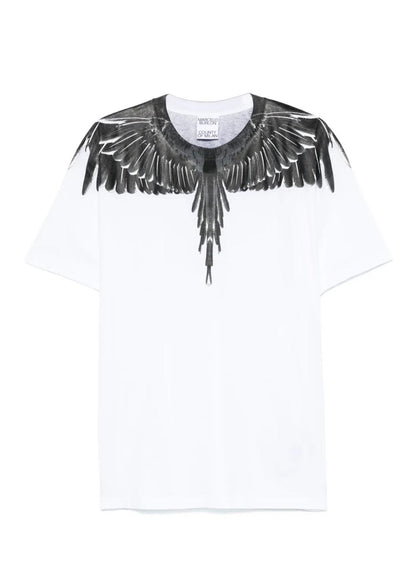 T-Shirt Marcelo Burlon "Icon Wings White" uomo