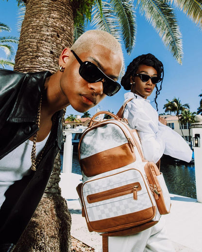 Zaino Sprayground bianco Operation Smooth backpack