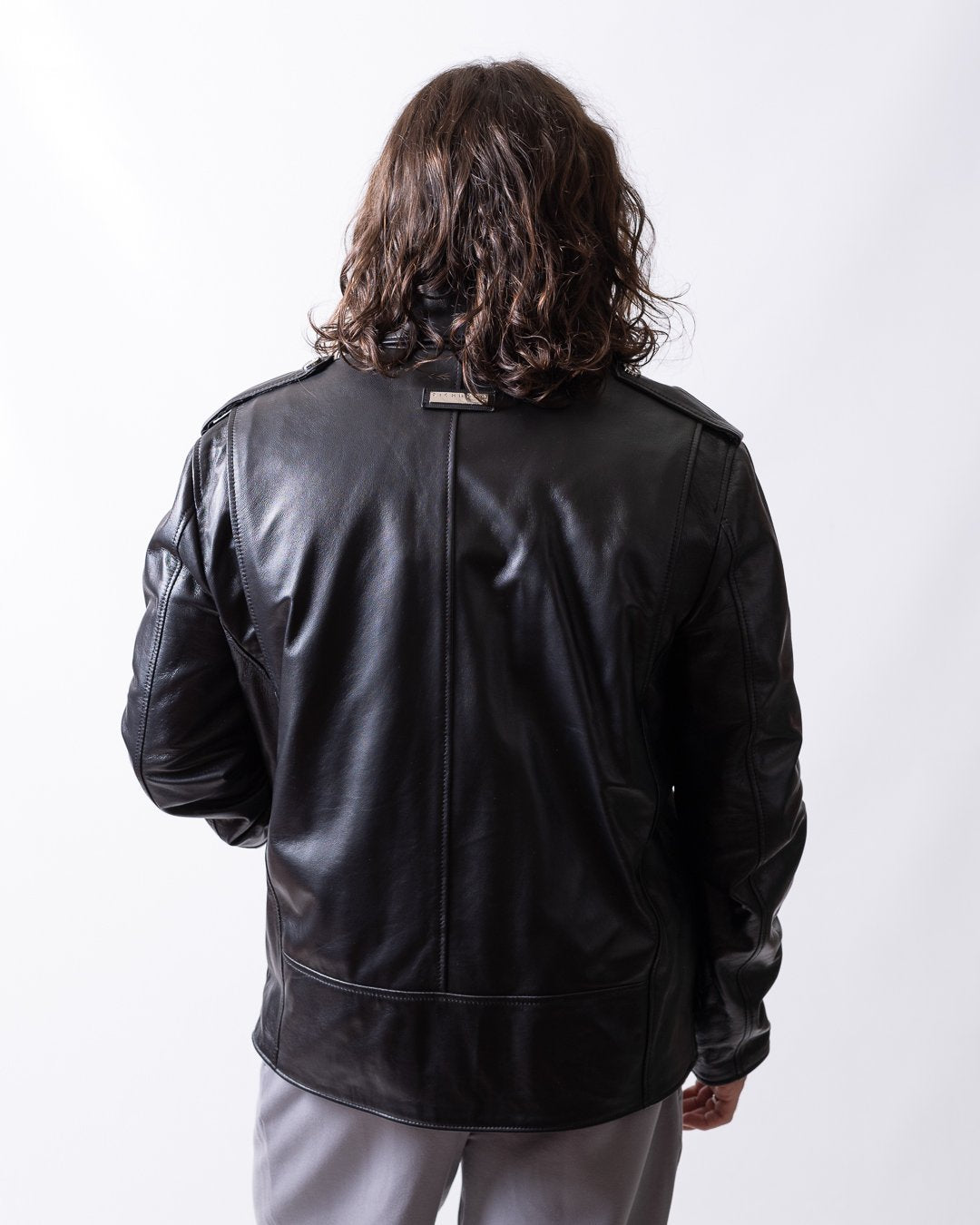 Giubbotto Richmond X biker in vera pelle uomo